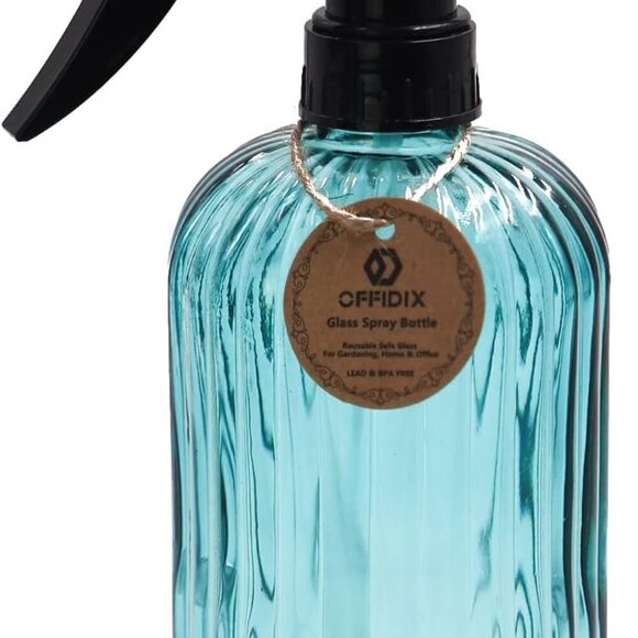 Glass Spray Bottle, Plant Mister with Adjustable Nozzle 0.4L/13.5oz Pressure Wat - Picture 5 of 7